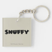 Vintage Snuffleupagus Sleutelhanger (Achterkant)