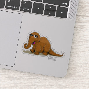 Vintage Snuffleupagus Sticker