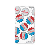 Vintage Soda Pet Etiket (Voorkant)