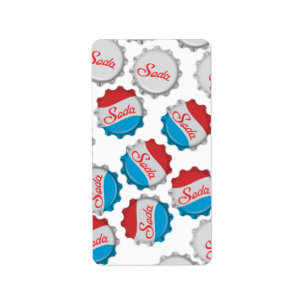 Vintage Soda Pet Etiket
