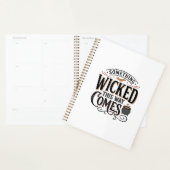 Vintage Something Wicked Halloween Shirt Design_1 Planner (Display)