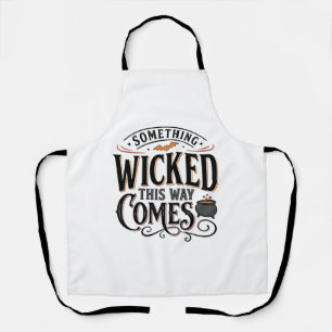 Vintage Something Wicked Halloween Shirt Design_1 Schort
