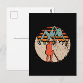 Vintage Sondeln Metaaldetectorist Briefkaart (Voorkant / Achterkant)