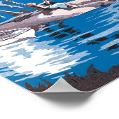 Vintage Songbook-Hoesje op Treasure Island Poster (Hoek)