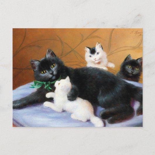 Vintage Sophie Sperlich Fat Familie Briefkaart (Voorkant)