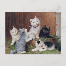Vintage Sophie Sperlich Kittens Briefkaart