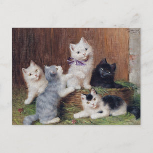 Vintage Sophie Sperlich Kittens Briefkaart