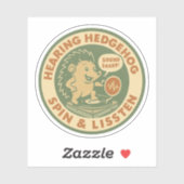 Vintage Sound Sharp Audiologie DJ Sticker (Vel)