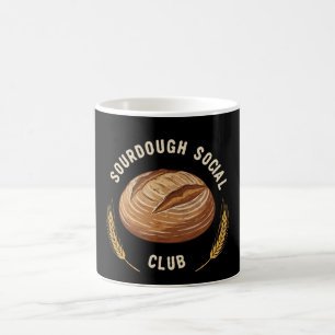 Vintage Sourdough Social Club   Ambachtelijk brood Magische Mok