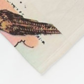 Vintage South Dakota Map Fleece Throw Deken (Hoek)