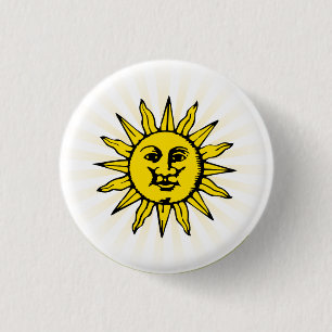 Vintage Sowbasin Ski Resort utah wintergeschenken Ronde Button 3,2 Cm