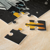 vintage Space Shuttle-patroon Legpuzzel (Zijkant)