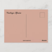 Vintage Spain Briefkaart (Achterkant)