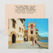 Vintage Spanje, Sitges, Museum Briefkaart (Voorkant / Achterkant)