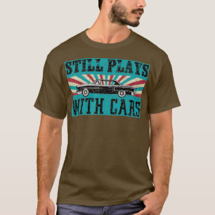Vintage speelt nog steeds met autolade t-shirt