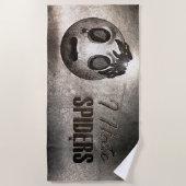 Vintage Spidermoji strandhanddoek Strandlaken (Voorkant)