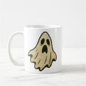 Vintage Spook Mok – Perfect voor Halloween Koffie (Links)