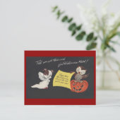 Vintage Spooky Halloween 10 Briefkaart (Staand voorkant)