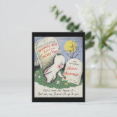 Vintage Spooky Halloween 7 Briefkaart (Staand voorkant)