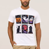 Vintage Spooky Halloween T-shirt (Voorkant)
