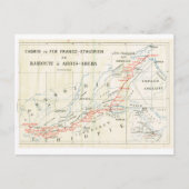 Vintage, Spoorweg? franco_Ethiopische Briefkaart (Voorkant)