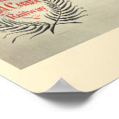 Vintage Spoorwegbureau Florida Poster (Hoek)