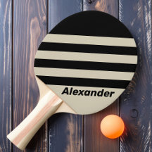 Vintage Sport Alabaster Strepen met Naam