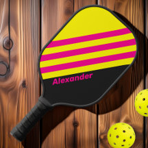 Vintage Sport Sun Glow Strepen met Naam