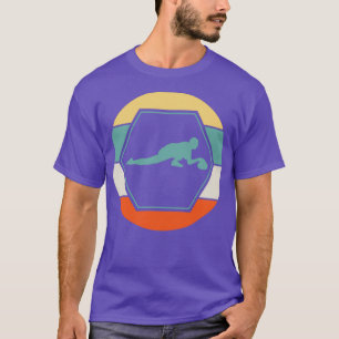 Vintage Sportspeler insluiten T-shirt