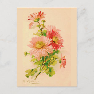 Vintage Spring Bouquet Briefkaart