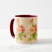 Vintage Spring Bouquet Mok (Voorkant links)