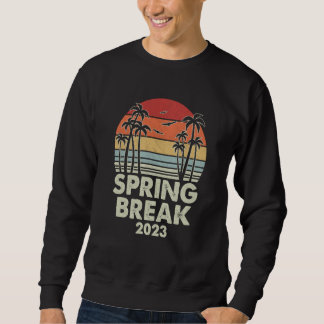 Vintage Spring Break 2023 Retro Matching Group Trui