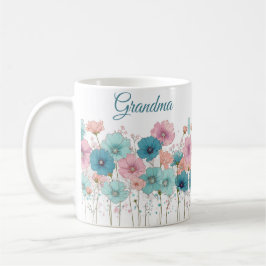 Vintage Spring Flowers for Grandma Koffiemok