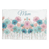 Vintage Spring Flowers for Mom Kussensloop (Achterkant)