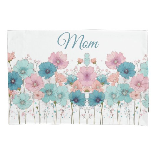 Vintage Spring Flowers for Mom Kussensloop (Voorkant)
