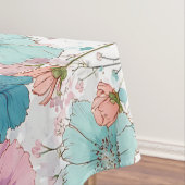 Vintage Spring Flowers for Mom Tafelkleed (Voorbeeld)