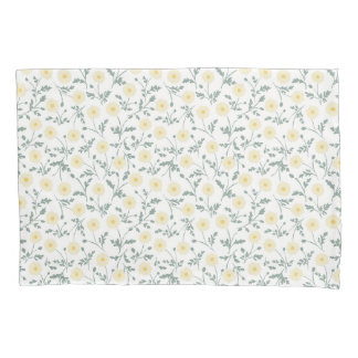 Vintage Spring Modern Farmhouse Daisy Pattern Kussensloop