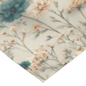 Vintage Spring Wildflowers & Butterfly for Family Tafelkleed (Gekanteld)