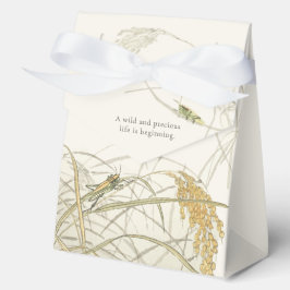 Vintage Sprinkhaan Baby Shower Bedankdoosjes