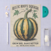 Vintage Squash Rustic Fall Harvest Decoupage Tissuepapier (Craft)