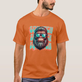 Vintage Squatch Retro Stijl Comic Pop Art T-shirt