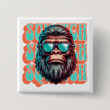 Vintage Squatch Retro Stijl Comic Pop Art