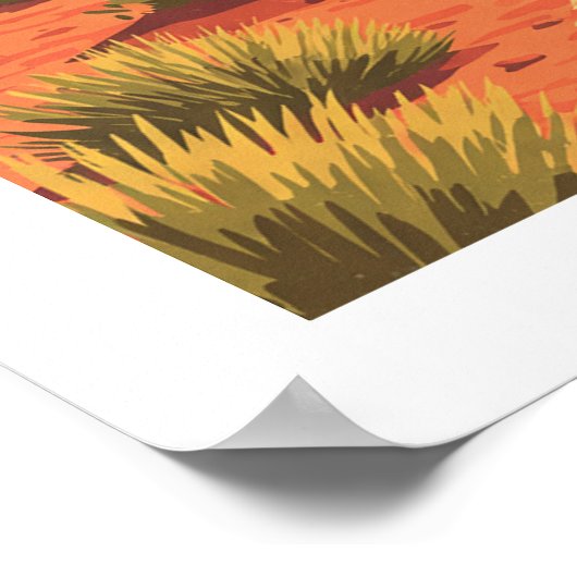 Vintage St. George Utah Poster (Hoek)