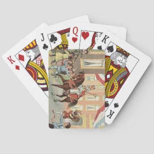 Vintage St. Nicholas St. Nick Sinterklaas Pokerkaarten