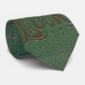 Vintage St. Patrick's Day, Geluk Ierse Dobbelstene Stropdas (Opgerold)