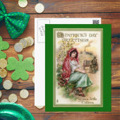 Vintage St. Patrick's Day Greeting Briefkaart