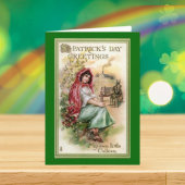 Vintage St. Patrick's Day Greeting Kaart