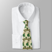 Vintage St. Patrick's Day Ierse dame met klaver Stropdas (Gebonden)