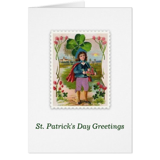 Vintage - St. Patrick's Day Lad, (Voorkant)