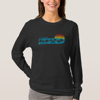 Vintage St Petersburg Fl Strand Palmboom Retro Jon T-shirt
